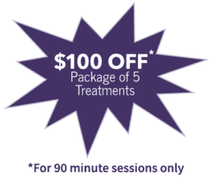 $100 OFF Package of 5 Treatments Image
